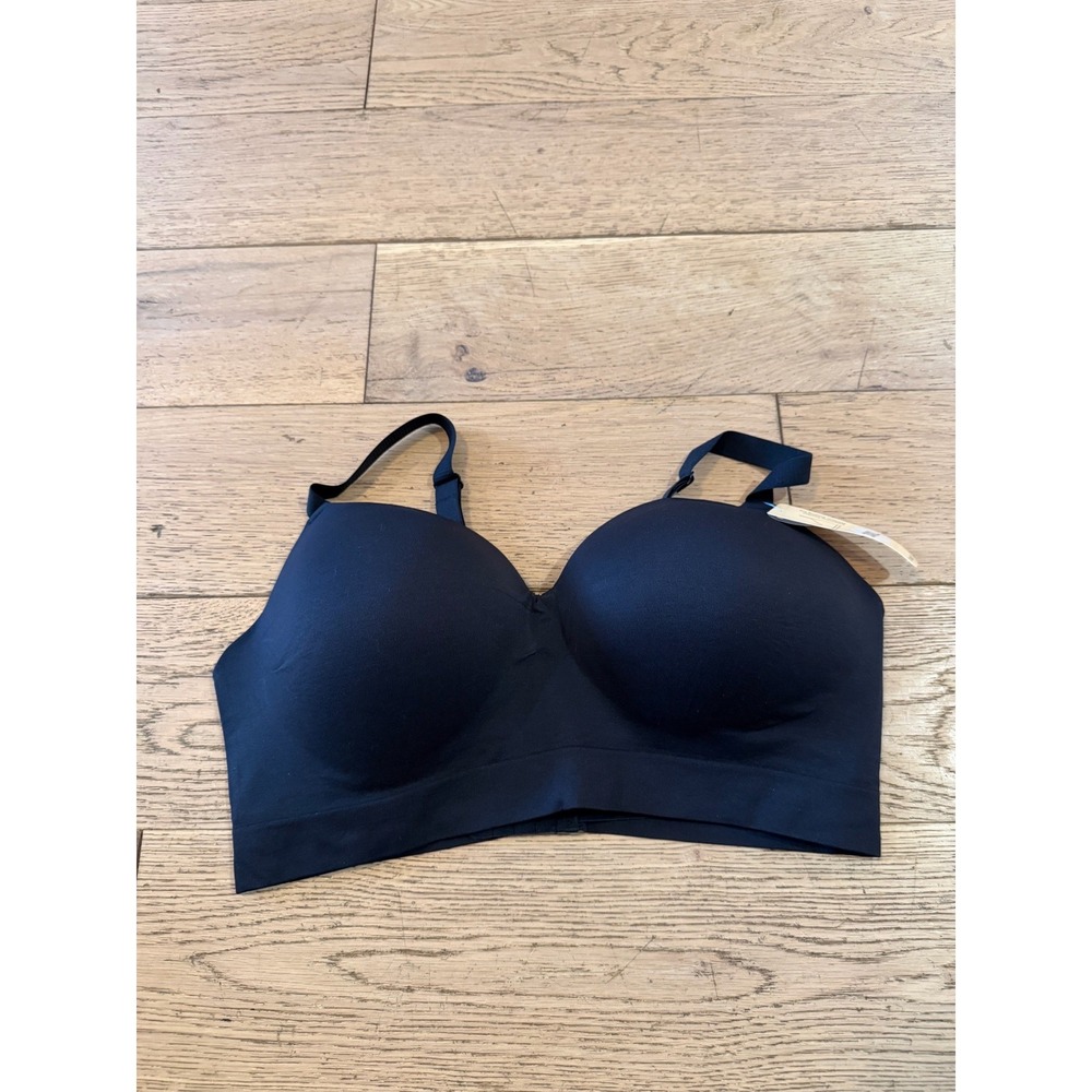 Truekind Supportive Comfort Wireless Shaping Bra Black 3XL